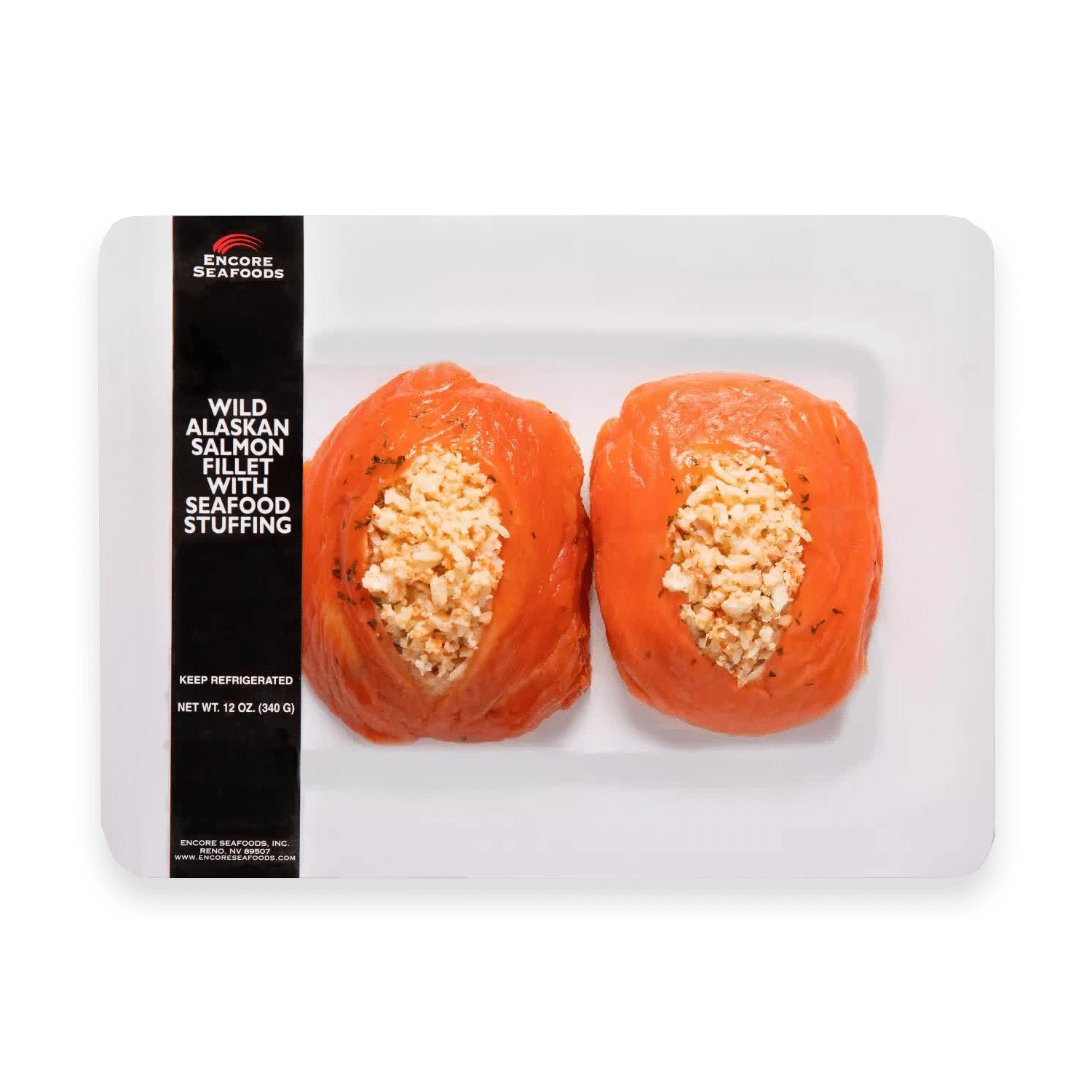Encore Seafoods Stuffed Alaskan Salmon 1 Encore Seafoods Stuffed Alaskan Salmon