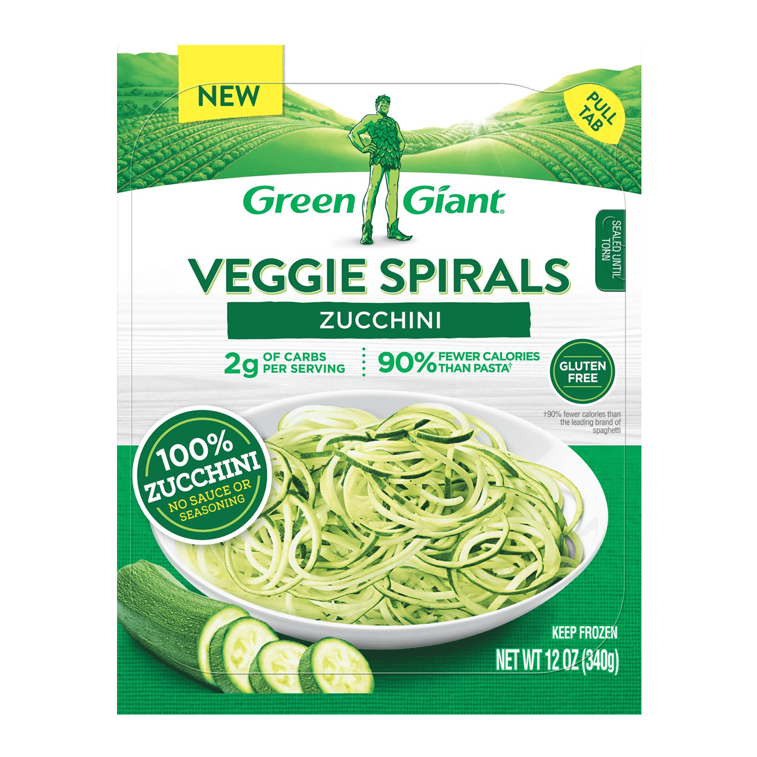 Fresh Green Giant Veggie Spirals Zucchini 1 Fresh Green Giant Veggie Spirals Zucchini