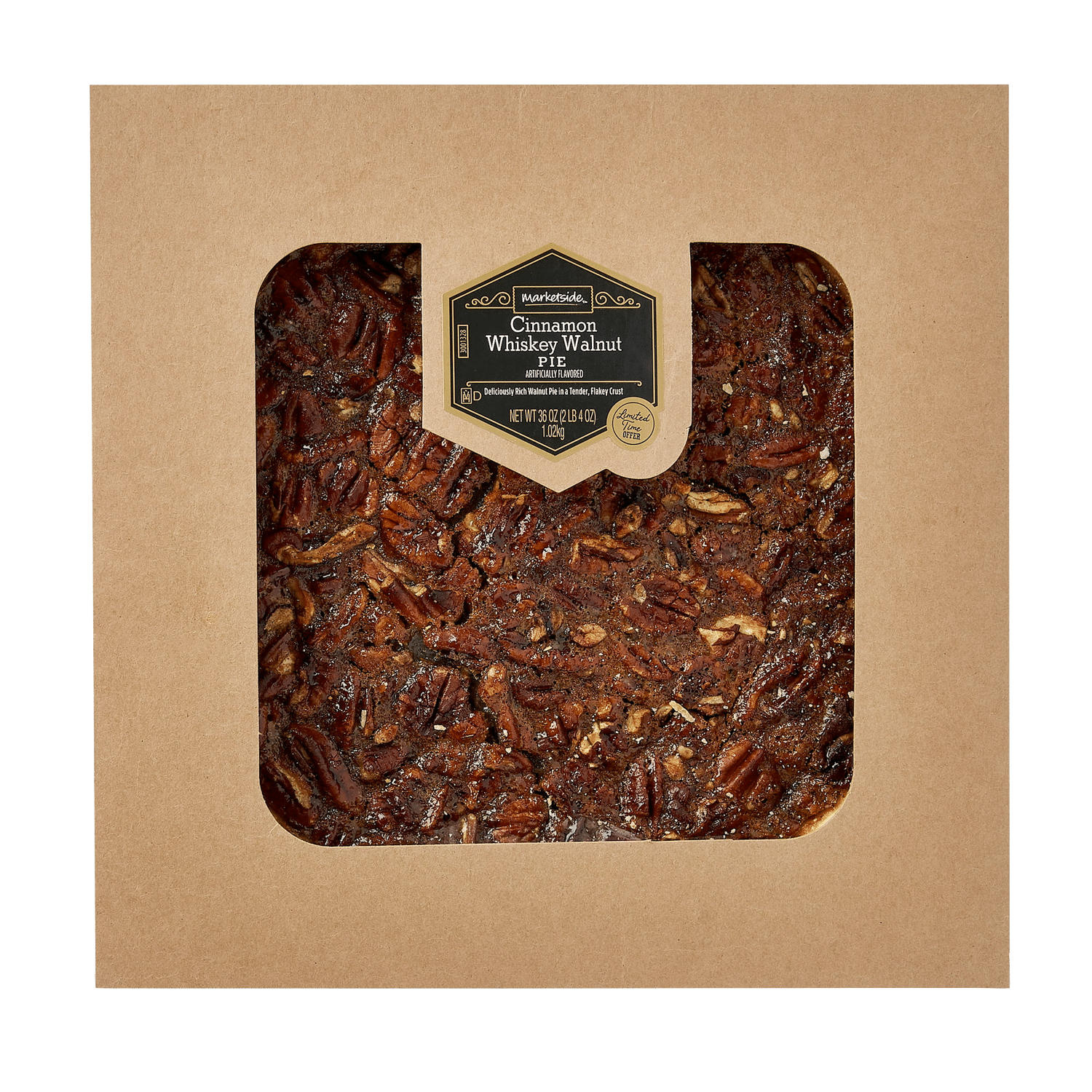 Marketside Cinnamon Whiskey Walnut Pie, 36 oz 1 Marketside Cinnamon Whiskey Walnut Pie, 36 oz