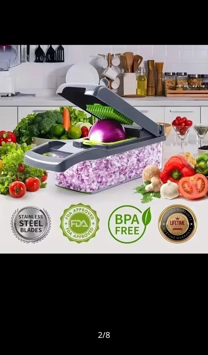 14 In 1 Vegetable Multi-chopper 3 14 In 1 Vegetable Multi-chopper - Image 3