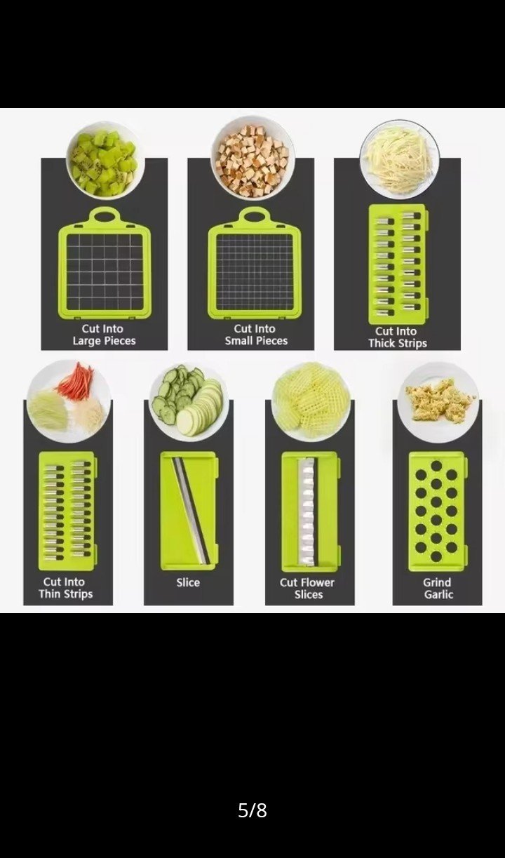 14 In 1 Vegetable Multi-chopper 6 14 In 1 Vegetable Multi-chopper - Image 6