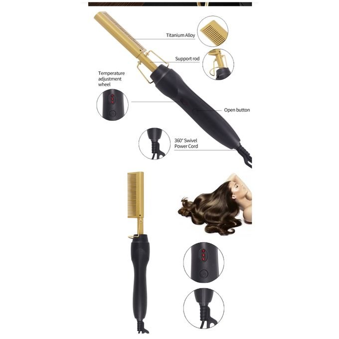 HOT STYLING HAIR COMB 3 HOT STYLING HAIR COMB - Image 3